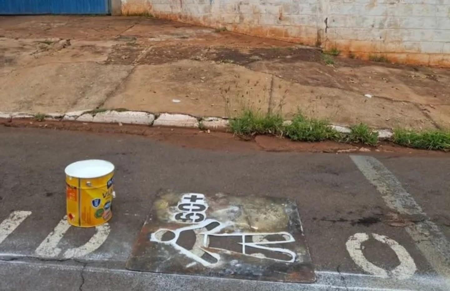 Prefeitura de Castilho (SP) realiza demarcações de sinalizações nas proximidades das escolas do município 