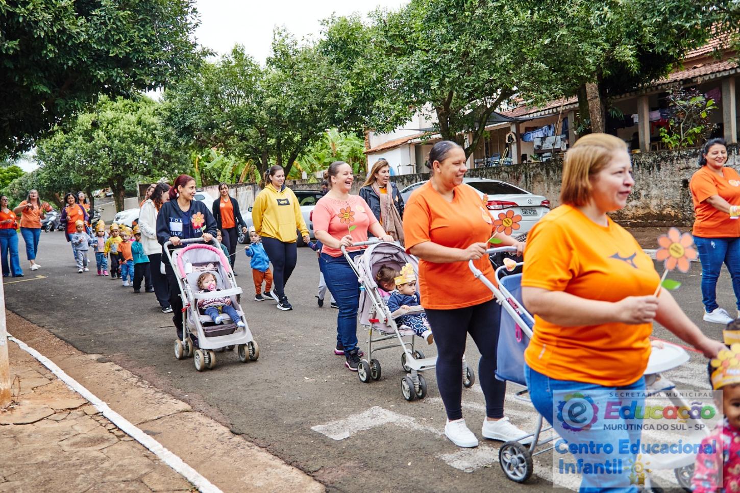 CEI Antonieta B. Storti realiza passeata do movimento “Faça Bonito” pelas ruas de Murutinga do Sul (SP)