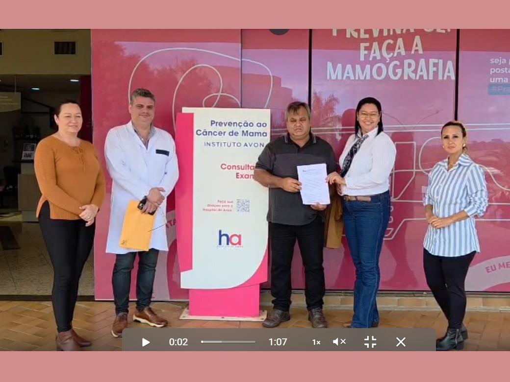 Prefeitura de Murutinga do Sul (SP) prorroga parceria com Hospital de Amor de Barretos