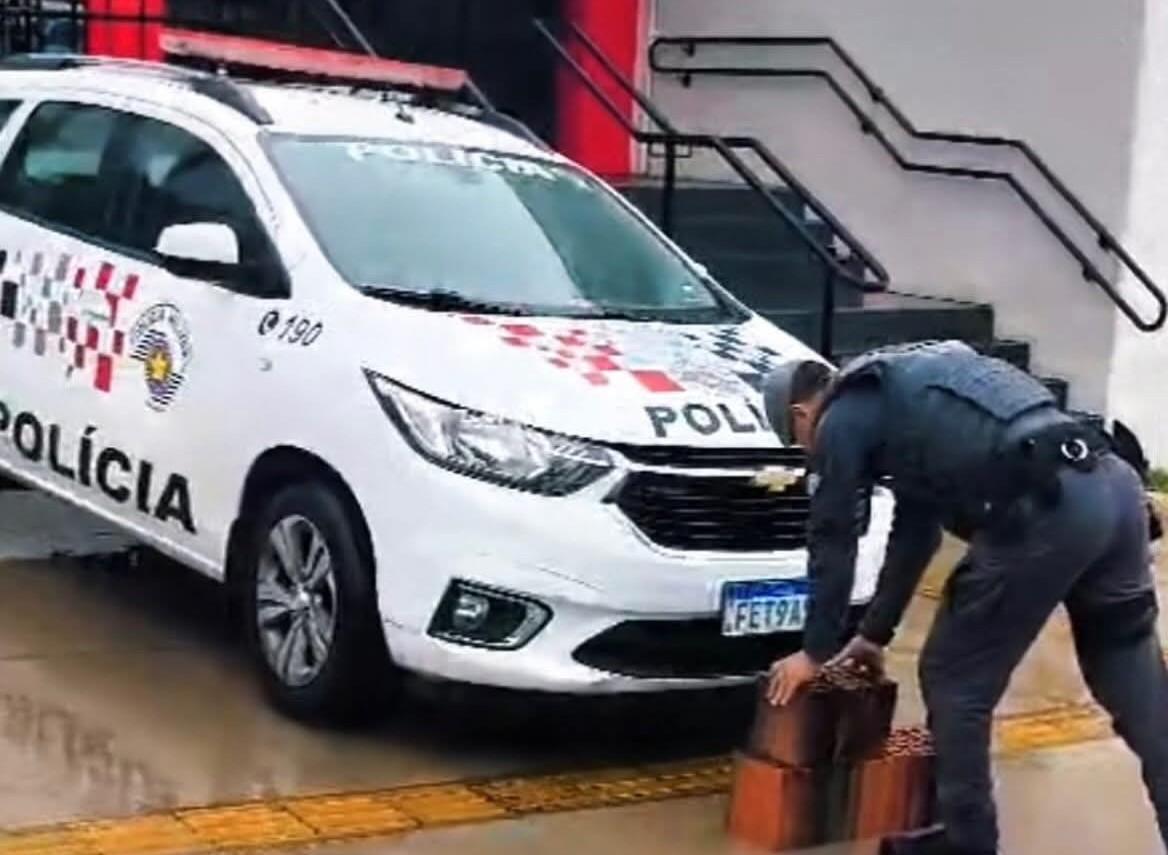 Homem é preso em flagrante por furto de materiais de construção em Andradina (SP)