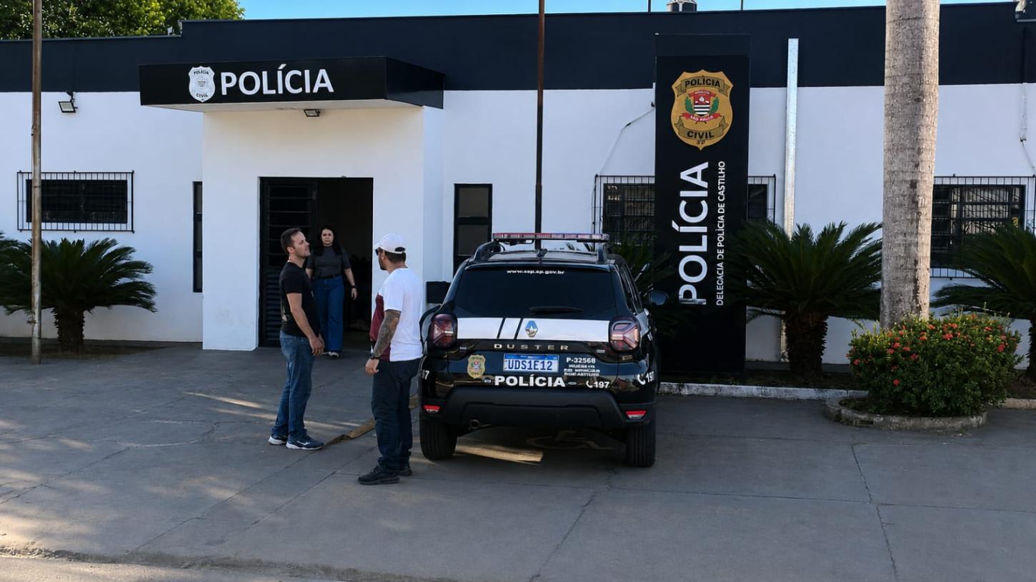 Polícia Civil cumpre mandado de prisão contra casal que saiu ferido após tentar roubar residência no bairro Nova Iorque em Castilho (SP)