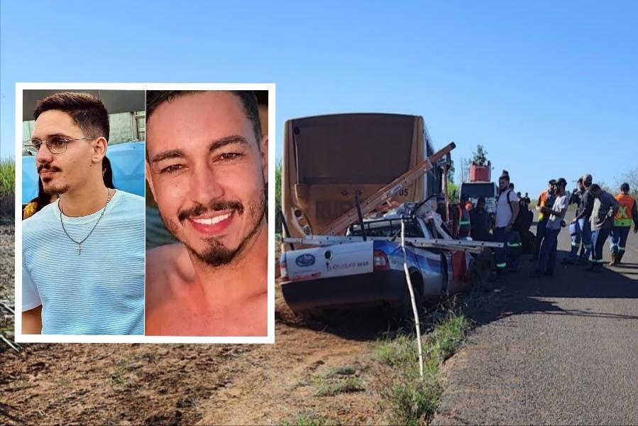 Polícia Civil identifica as vítimas fatais do carro que bateu na traseira de ônibus rural em Paulicéia (SP)