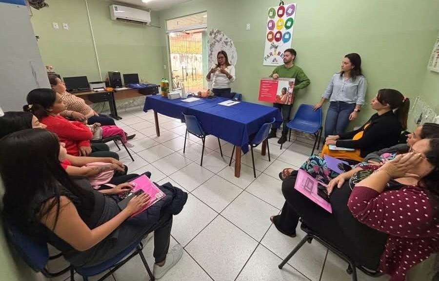 UBS Laranjeiras em Castilho (SP) promove encontro do Grupo de Gestantes com foco na amamentação