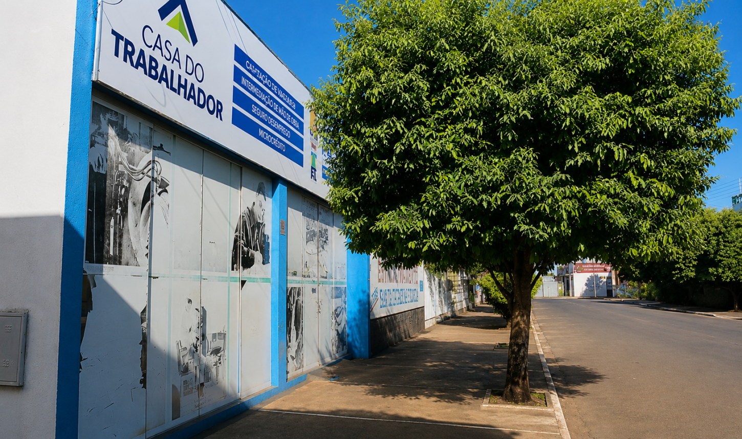 Casa do Trabalhador de Três Lagoas (MS) divulga 154 vagas de emprego para sexta-feira (10)