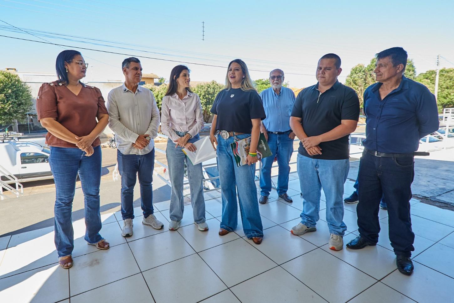 Murutinga do Sul recebe visita do Deputado Federal Capitão Augusto e da Deputada Estadual Dani Alonso
