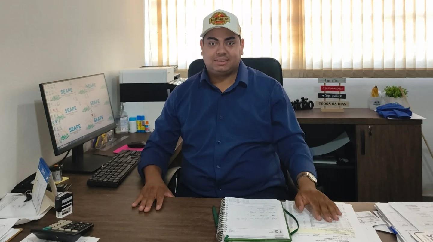 Prefeito João Gabriel empossa novo secretário de Agricultura e reforça compromisso com o setor rural