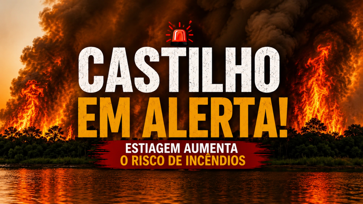 Castilho em alerta: estiagem aumenta risco de incêndios e queimadas