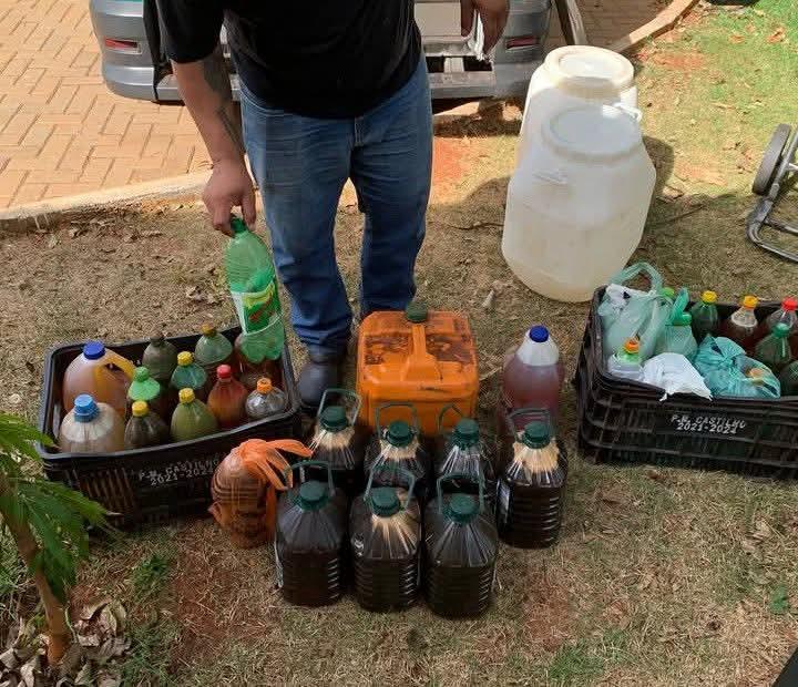 Castilho (SP) reforça conscientização ambiental com nova coleta de óleo de cozinha usado
