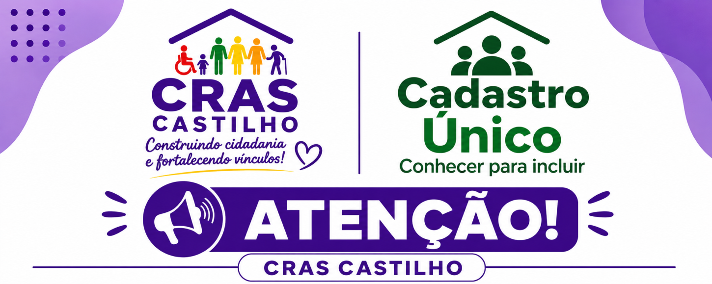 CRAS Castilho e Cadastro Único não terão atendimento nesta sexta-feira (28)