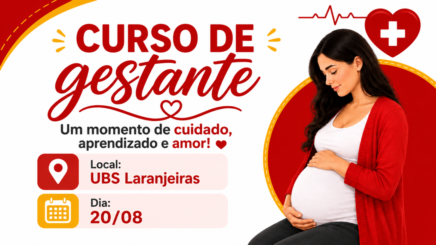 Curso para gestantes aborda primeiros socorros na UBS Laranjeiras em Castilho (SP)
