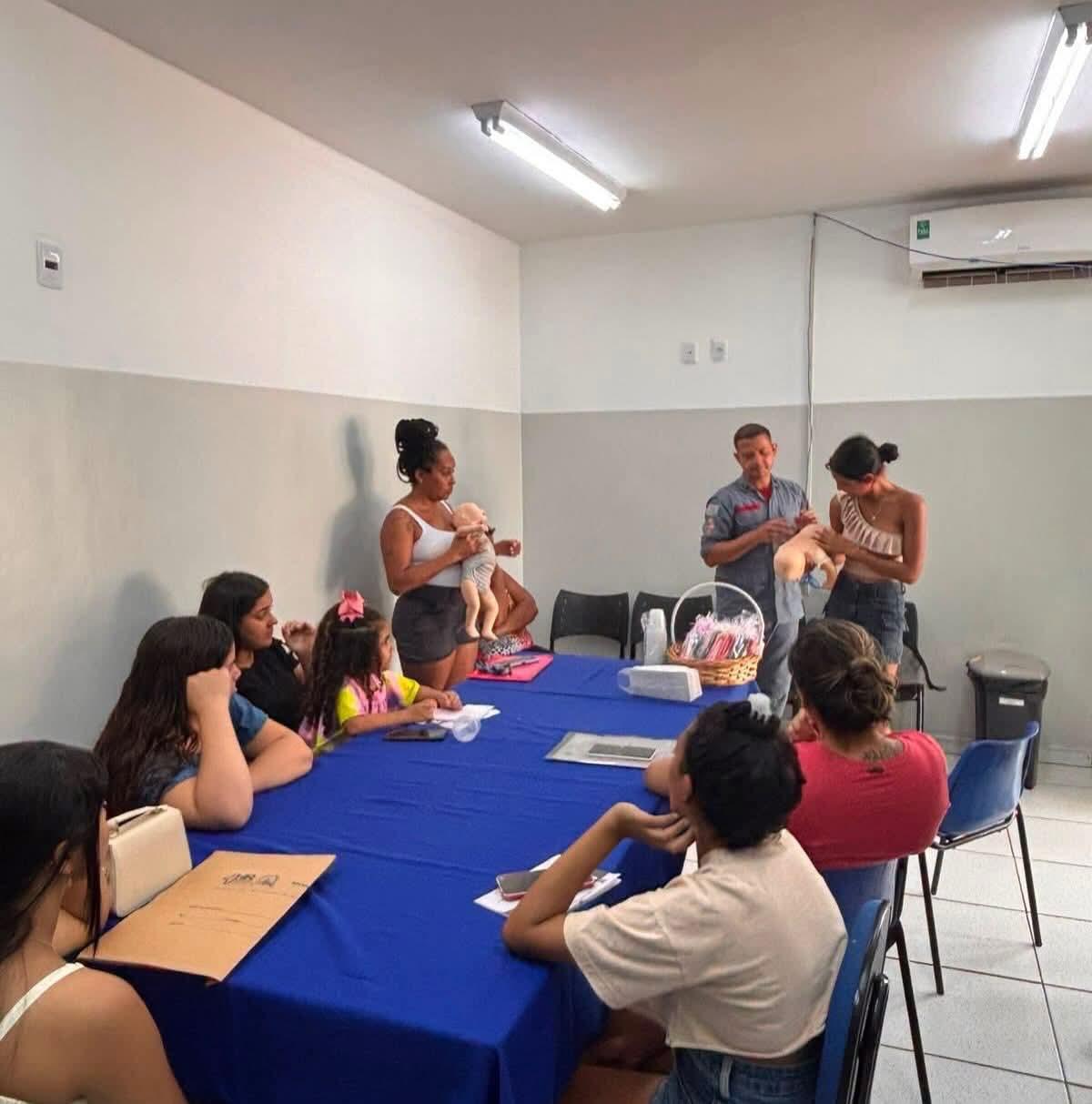 Grupo de Gestantes promove orientações sobre primeiros socorros e atendimento de emergência em Castilho (SP)