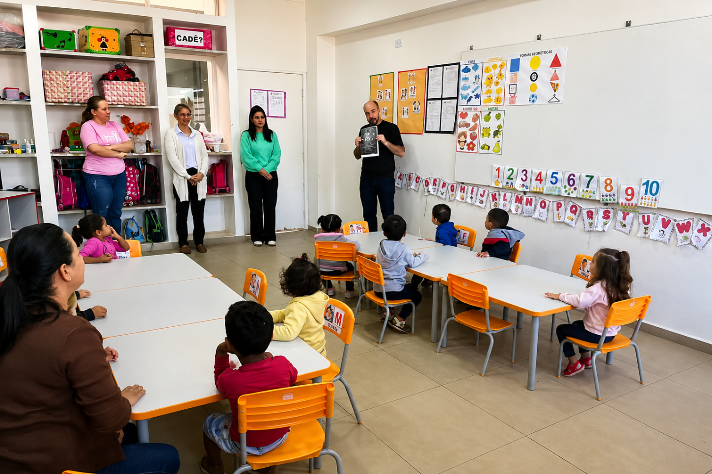 Programa Saúde na Escola leva prevenção às verminoses para crianças da CEMEI Hilário Prates em Castilho (SP)