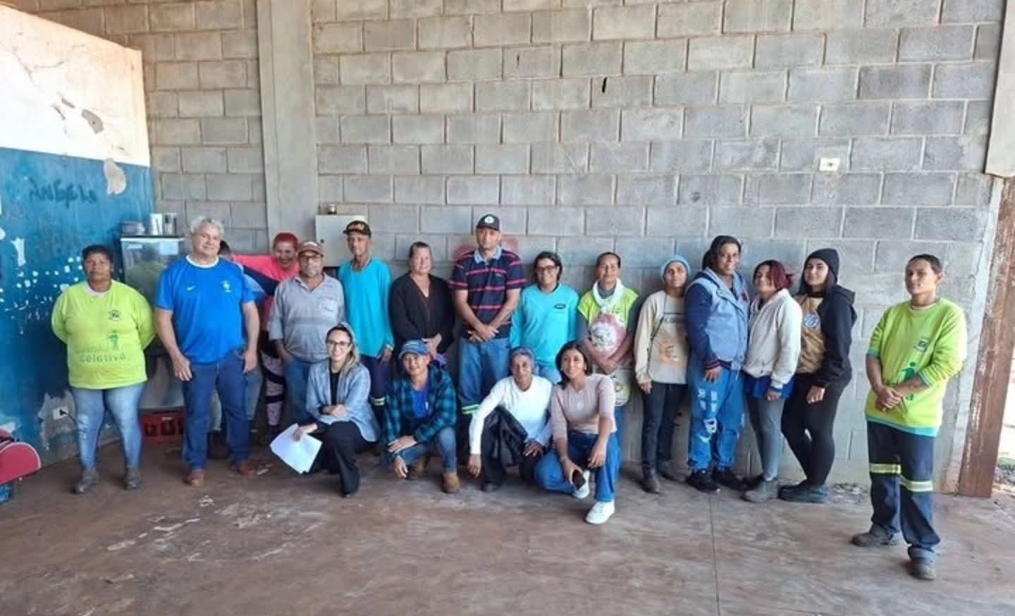 Secretaria de Meio Ambiente promove reunião de alinhamento com Cooperativa de Reciclagem em Castilho (SP)