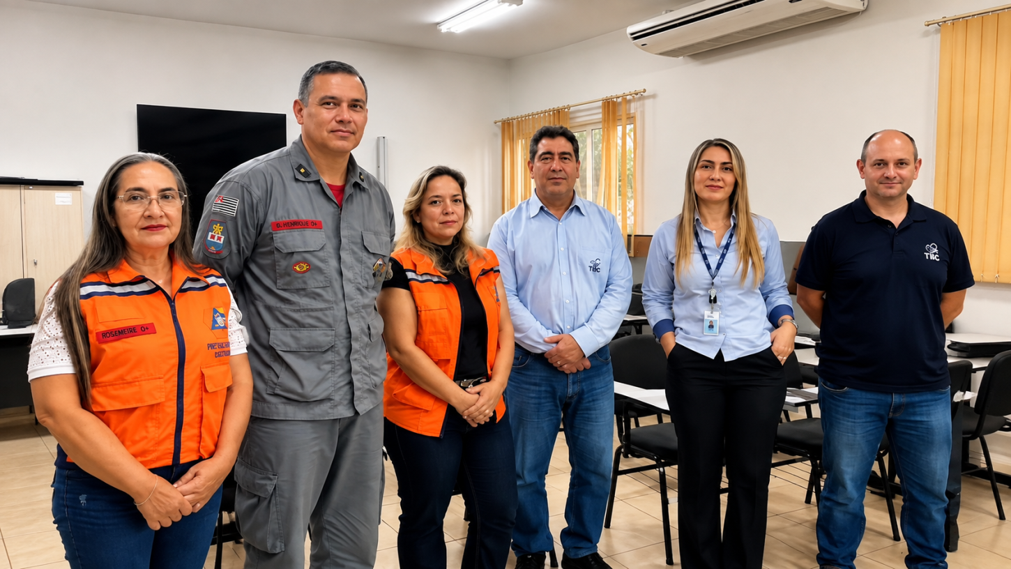 Defesa Civil de Castilho (SP) participa de capacitação regional sobre segurança na faixa do gasoduto Bolívia-Brasil