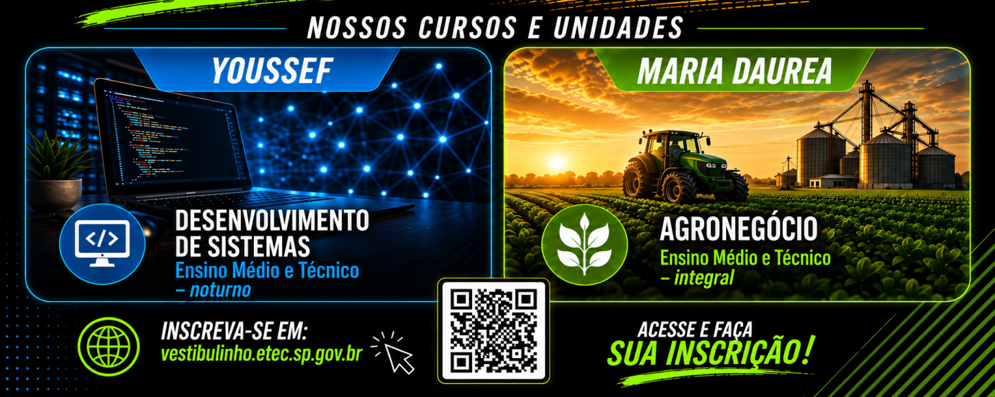 Desenvolvimento de Sistemas também é opção de curso técnico em Castilho (SP) pela ETEC
