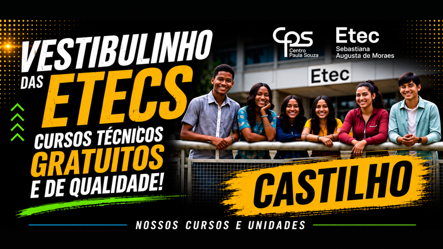 Desenvolvimento de Sistemas também é opção de curso técnico em Castilho (SP) pela ETEC   