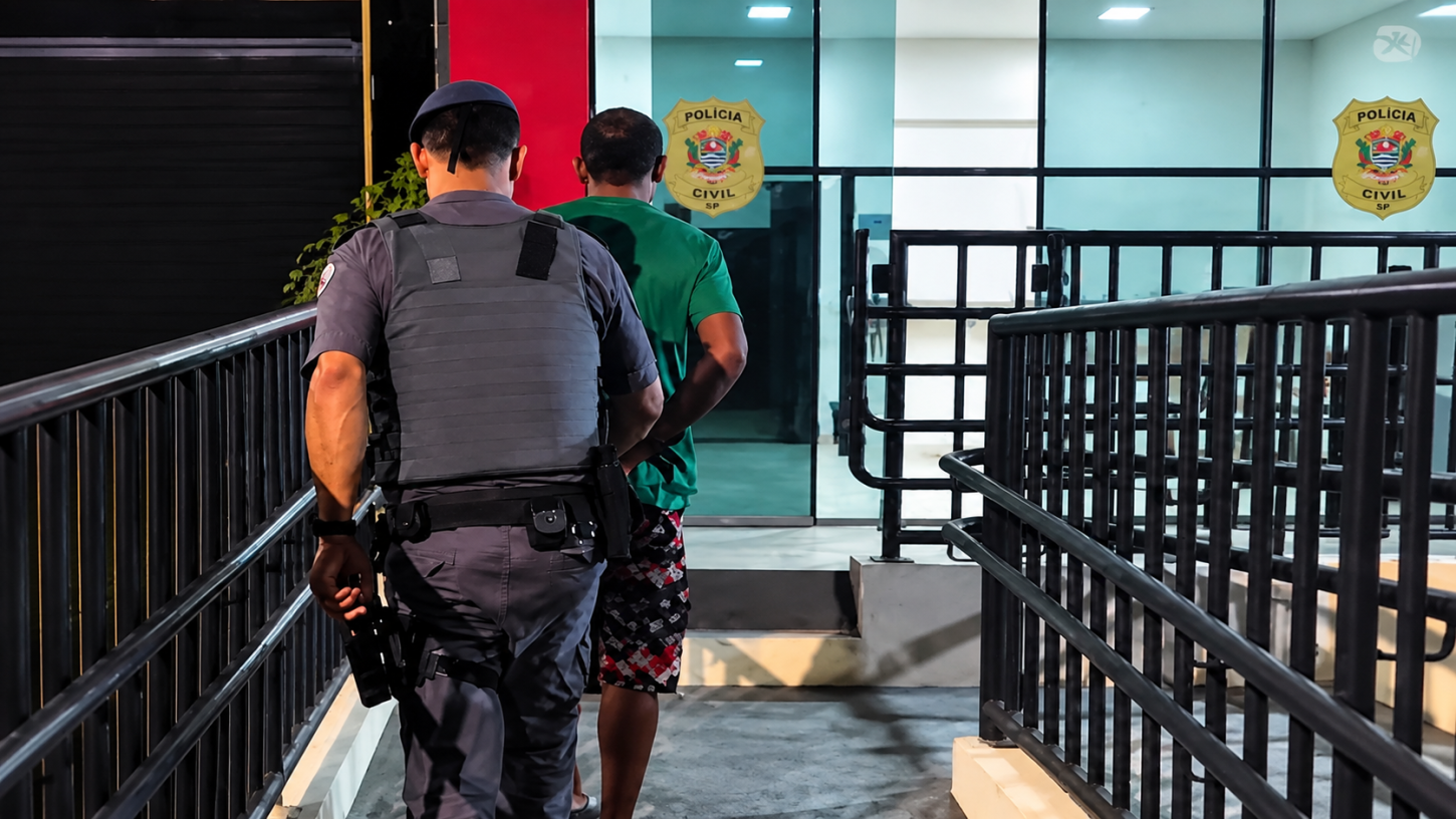 Homem é preso por furtar fios telefônicos no bairro Benfica em Andradina (SP)