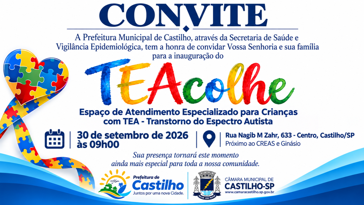 Castilho (SP) inaugura espaço especializado para crianças com autismo