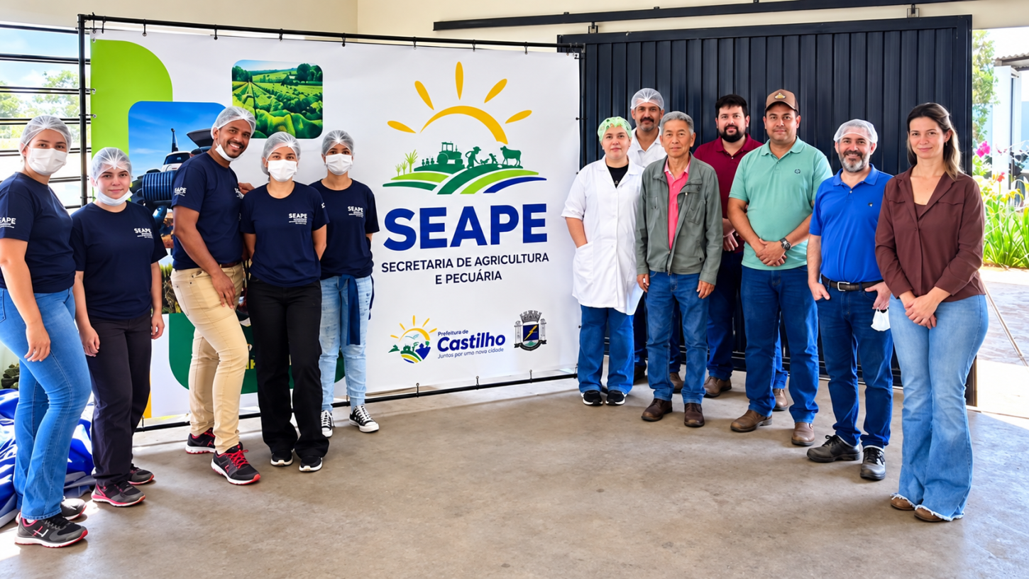Em Castilho, aula prática transforma teoria em sabor e oportunidade no campo