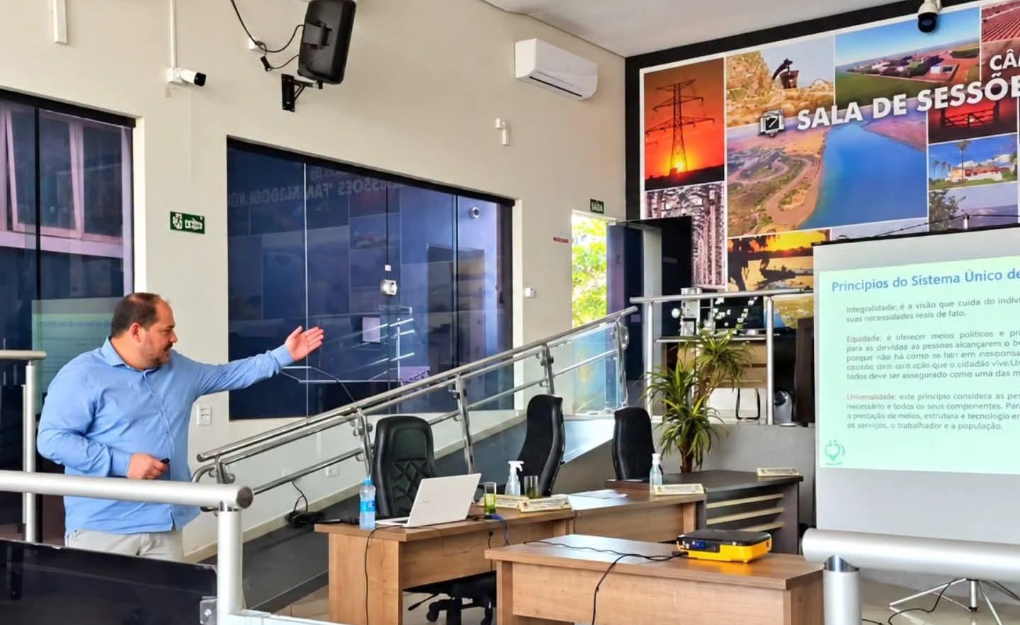 Secretaria de Saúde de Castilho realiza audiência com baixa participação de público 